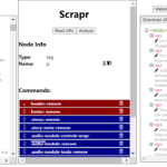 Scrapr – Online Scraping Tool